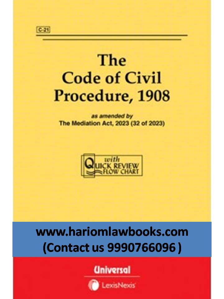 Universal S The Code Of Civil Prcedure Cpc Bare Act