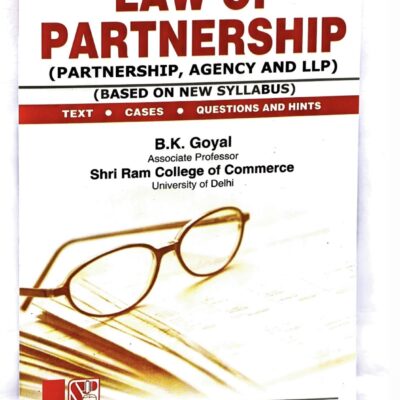Singhals Law of Partnership (Partnership, Agency and LLP)