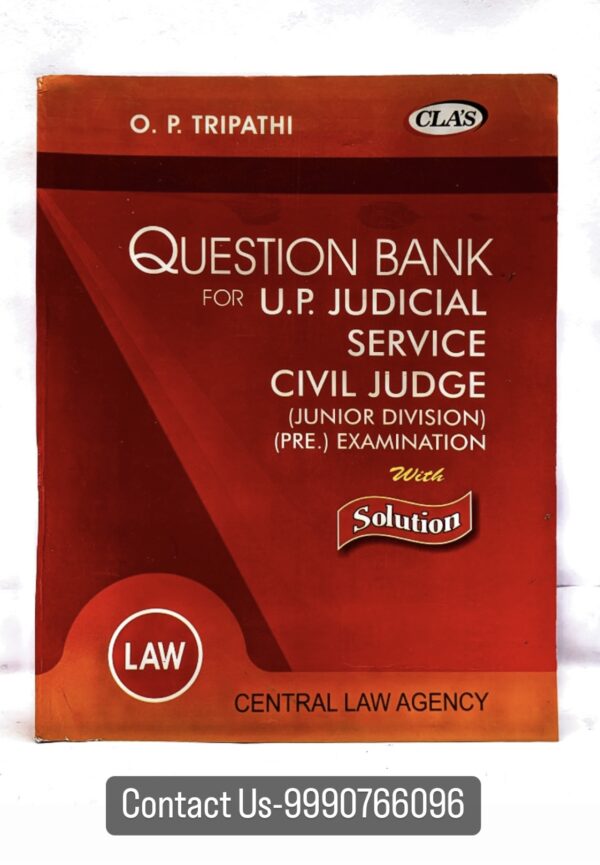 Question Bank for U.P. Judicial