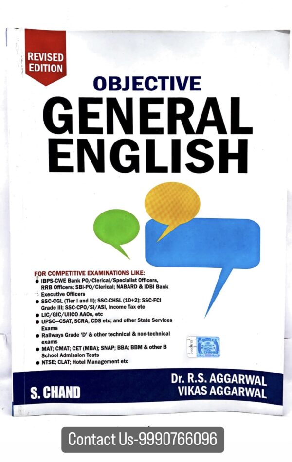 RS Aggarwal's Objective General English