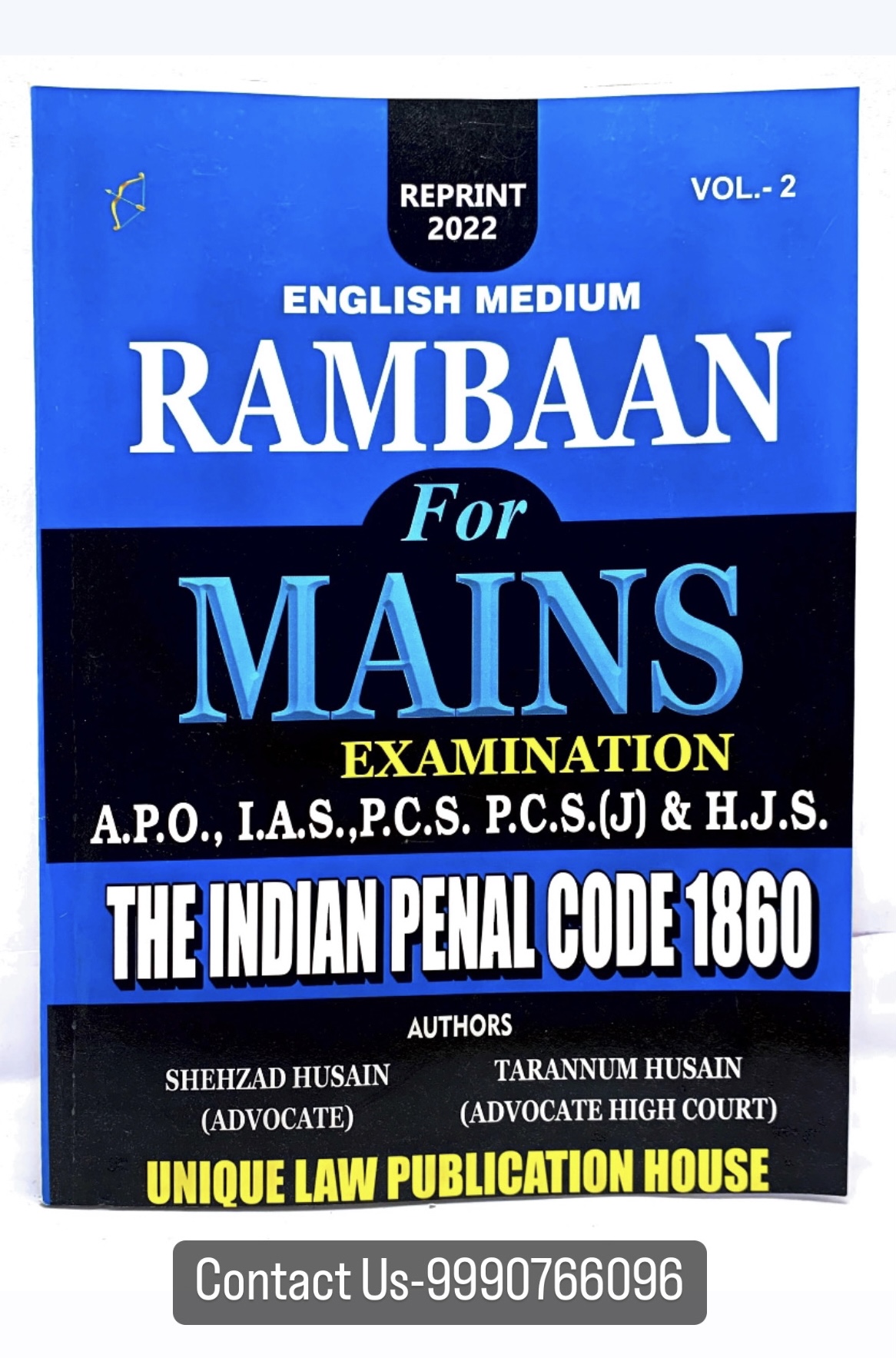 Rambaan's The Indian Penal Code 1860 For Mains Examination