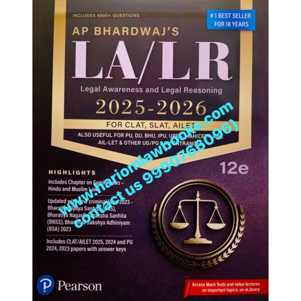 A P Bhardwaj LA/LR 2025-2026