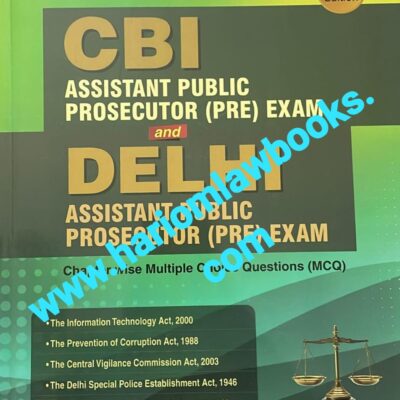 Singhal's CBI & DELHI ASSISTANT PUBLIC PROSECUTOR (PRE.EXAM)